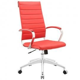 Jive EEI-272 Red High-Back Office Chair